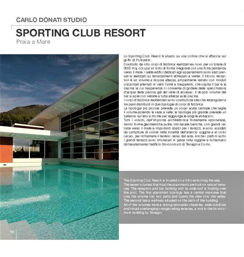 Sporting Club Resort Praia a Mare Εξωτερικό φωτογραφία